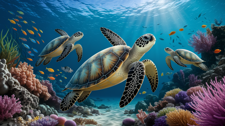 Les tortues marines : des voyageurs épiques de nos océans ?