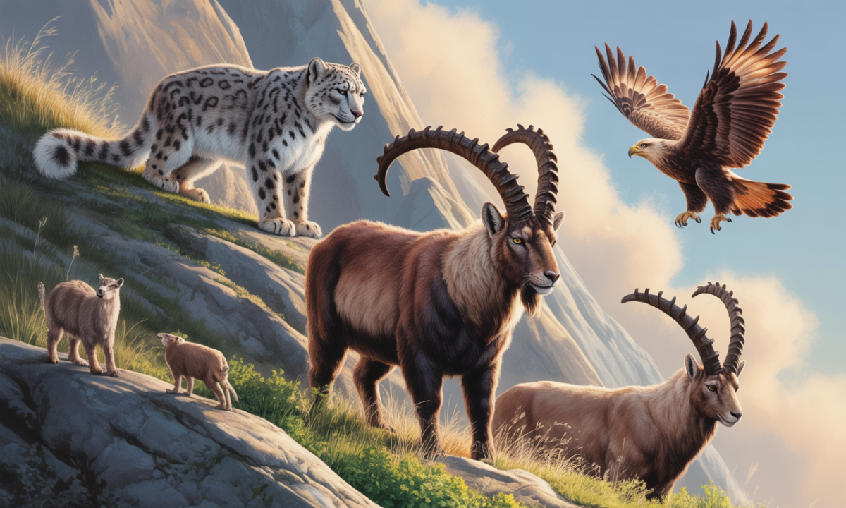Quels sont les animaux majestueux que l’on peut rencontrer en montagne ? dĂ©couvrez les animaux majestueux que l'on peut rencontrer en montagne, de l'aigle royal au bouquetin, et apprenez Ă les observer dans leur habitat naturel.