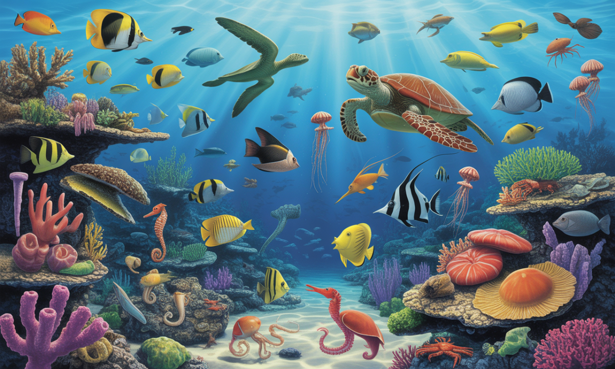 découvrez les secrets fascinants de la diversité des animaux marins et comprenez comment ils s'adaptent et évoluent dans les profondeurs de l'océan.
